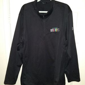 The North Face Black Quarter Zip Pullover Men's sz XXL